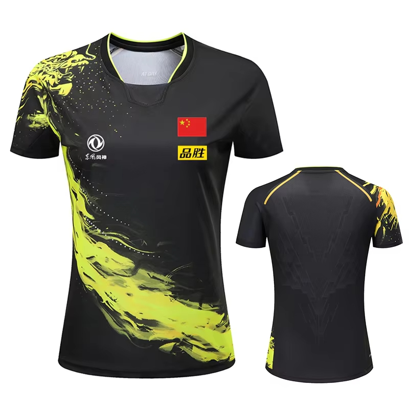 Badminton Scoreboard - จีน Dragon ตารางเทนนิสพิมพ์เสื้อยืดสําหรับผู้ชายผู้หญิงเสื้อผ้าแฟชั่นกีฬาแบดมินตันเสื้อยืดปิงปอง Jersey ฟิตเนสเสื้อ