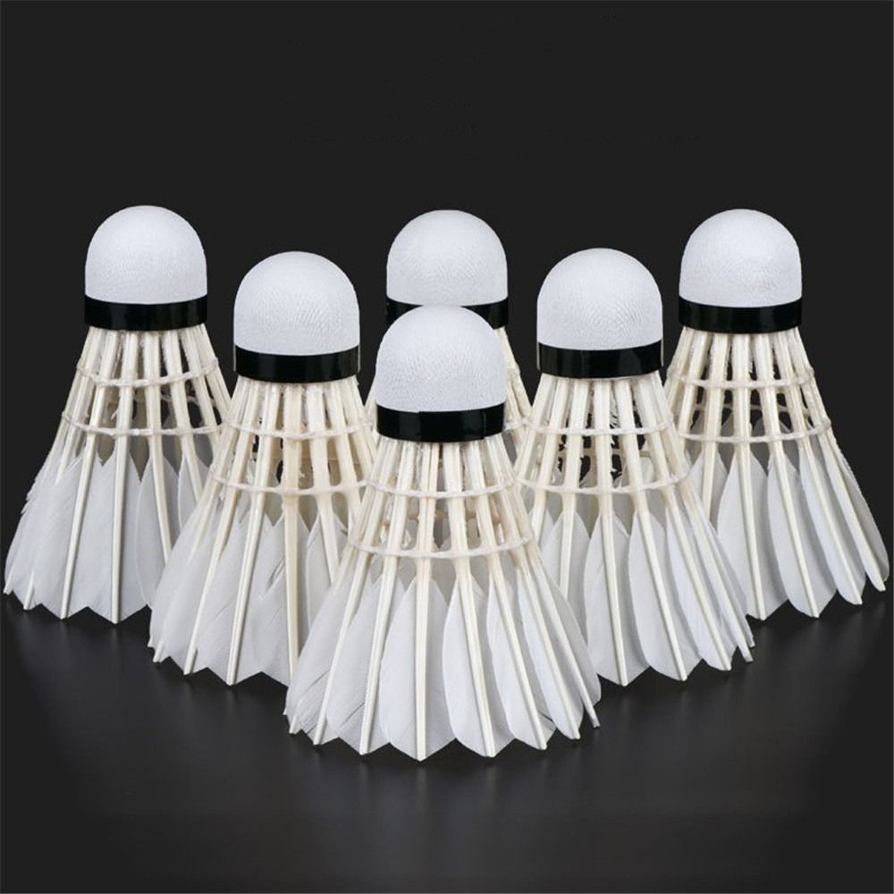 Badminton Event - ลูกแบดมินตันสีขาวใหม่ 3/6/12 ชิ้น ลูกแบดมินตันคุณภาพสูง ทนทาน เหมาะสำหรับการฝึกซ้อมอย่างมืออาชีพ