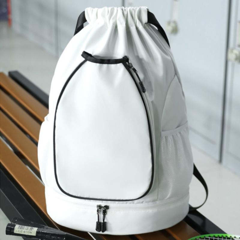 Badminton Outdoor - กระเป๋าบาสเก็ตบอลลดราคา กระเป๋าใส่รองเท้า กระเป๋าแบดมินตัน กระเป๋ากีฬาขนาดใหญ่ กระเป๋าแบบมีเชือกผูก กระเป๋าสำหรับฝึกซ้อมกลางแจ้ง