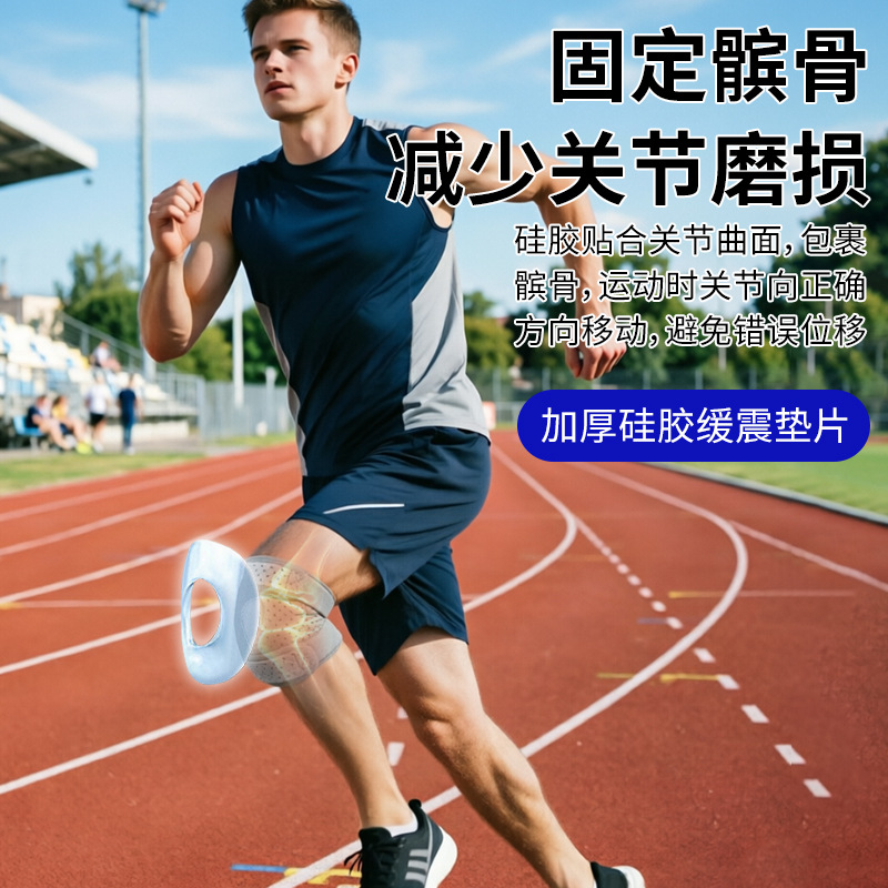 สายรัดซิลิโคนสำหรับป้องกันเข่า - Badminton In English บทวิจารณ์และราคา