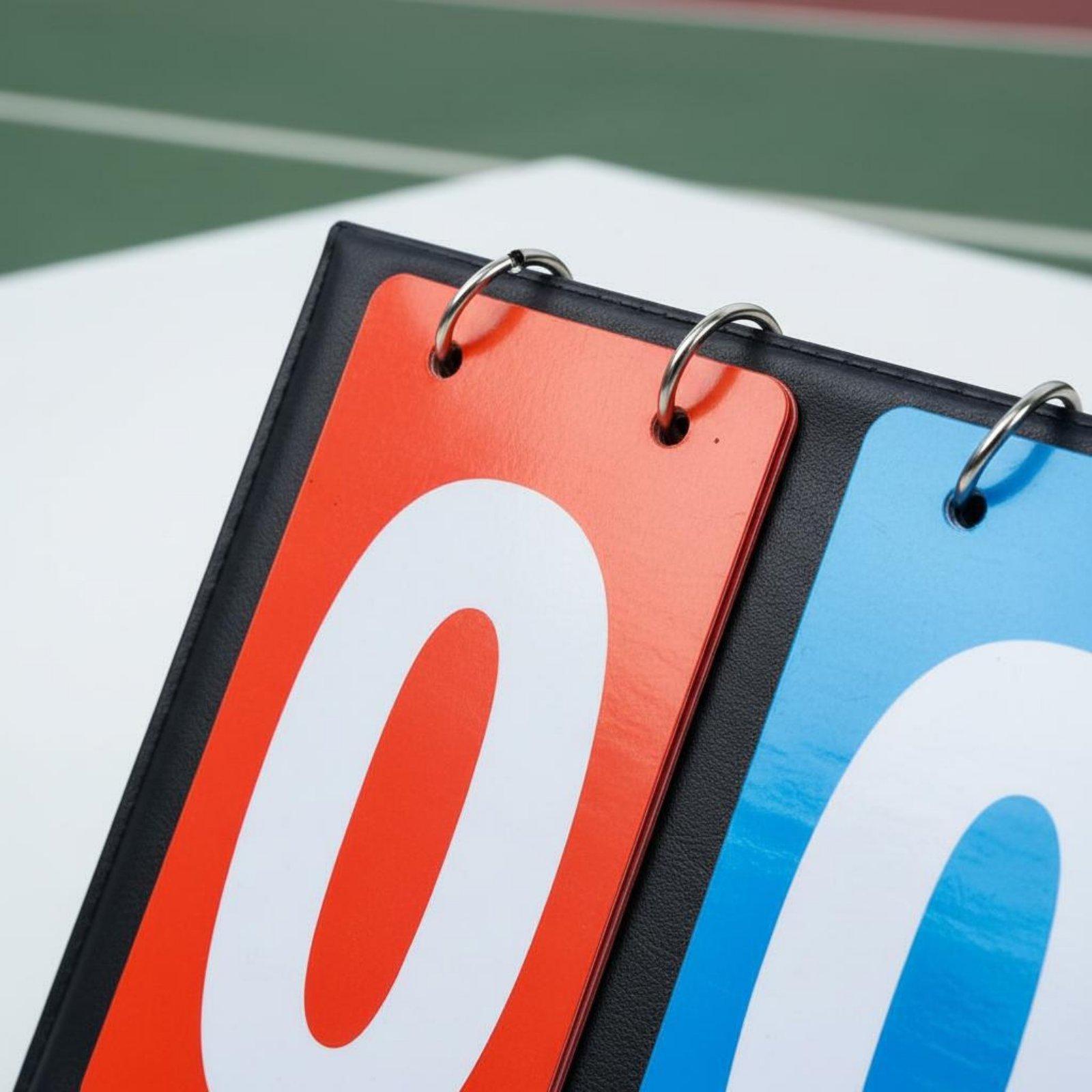 กระดานคะแนนกีฬาหนังหนา แบบพลิก - Badminton Scoreboard บทวิจารณ์และราคา