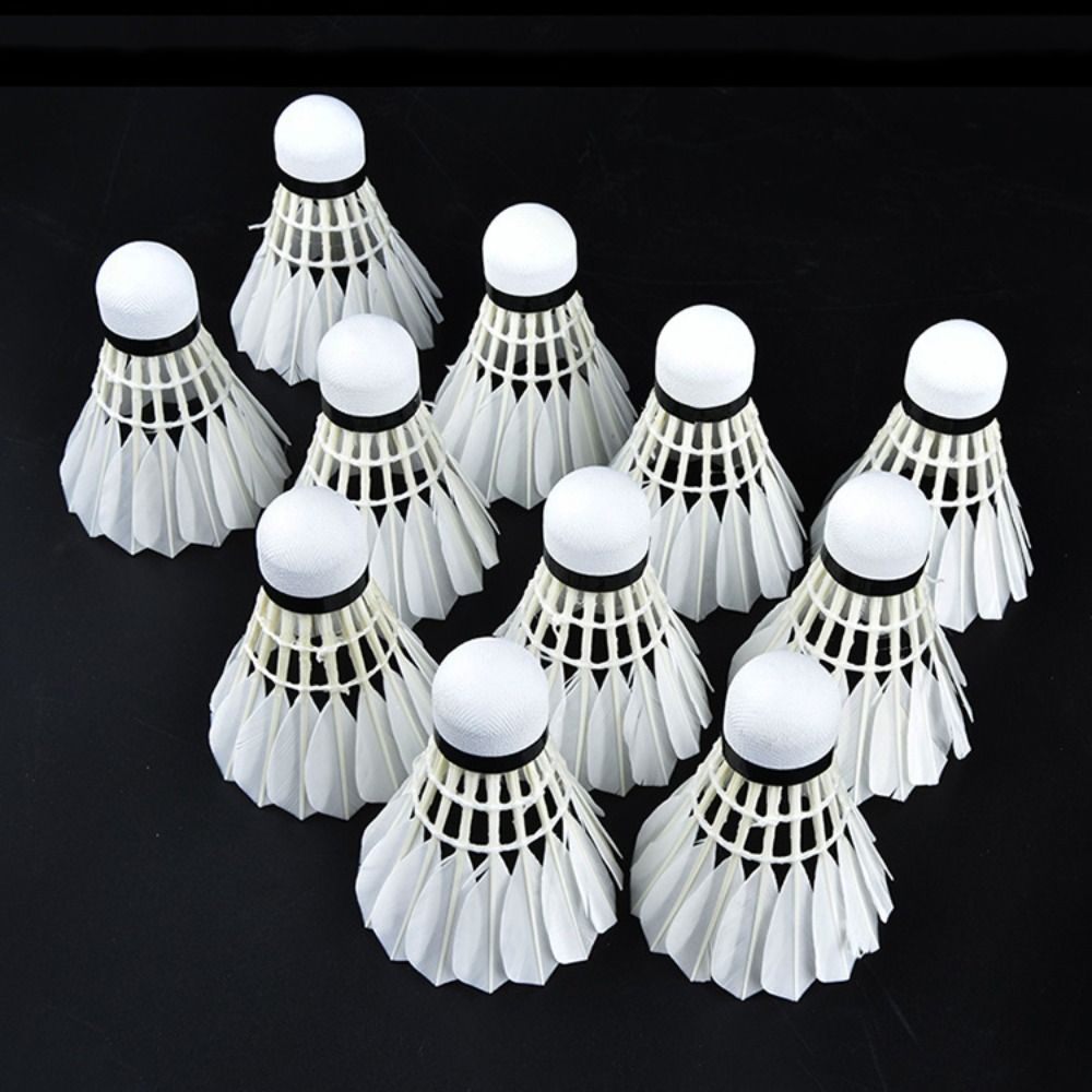 ลูกขนไก่แบดมินตันสีขาวใหม่ 3/6 - Badminton Event บทวิจารณ์และราคา