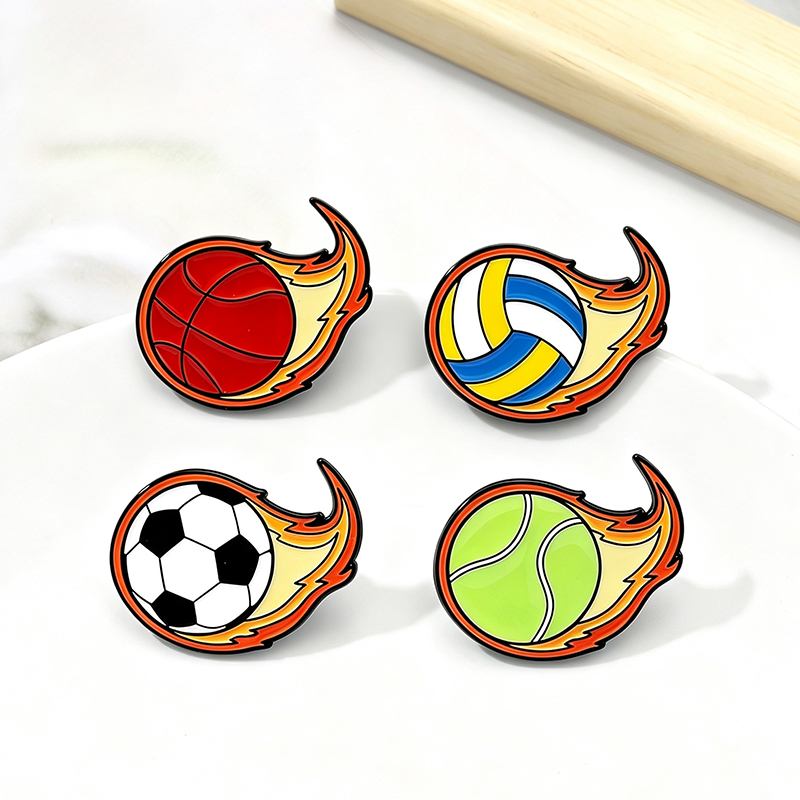 เข็มกลัดเคลือบลายการ์ตูนน่ารัก - Badminton Icon บทวิจารณ์และราคา