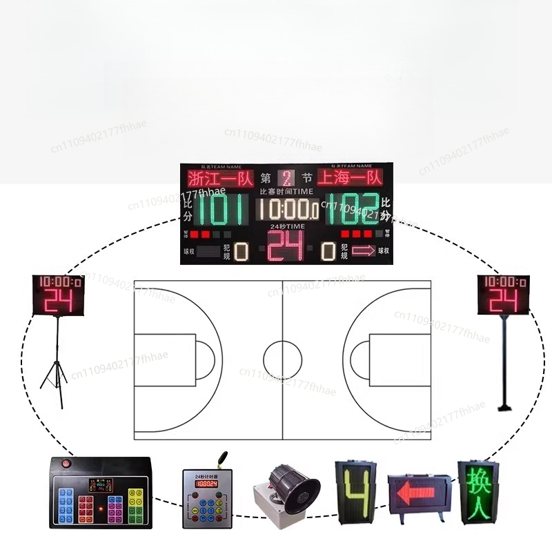 เกมบาสเก็ตบอล กระดานคะแนนอิเล็ - Badminton Scoreboard บทวิจารณ์และราคา